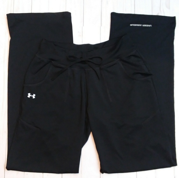 Under Armour Pants - Under Armour Black Drawstring Workout Pants